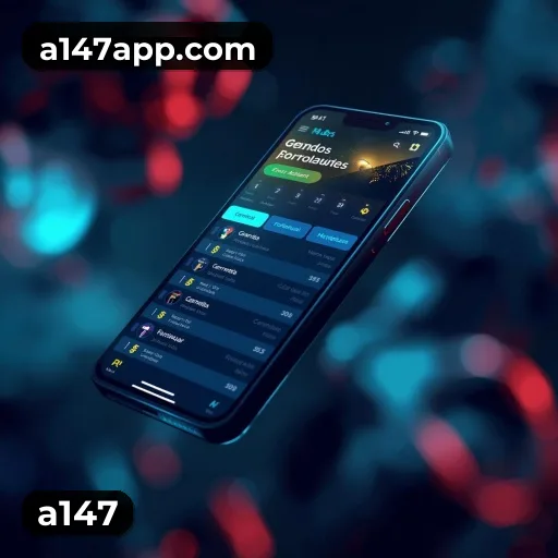 Aplicativo móvel a147 para iOS e Android